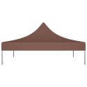 Dach namiotu imprezowego, 3 x 3 m, brązowy, 270 g/m²
