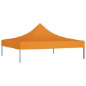 Dach namiotu imprezowego, 3 x 3 m, pomarańczowy, 270 g/m²