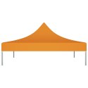 Dach namiotu imprezowego, 3 x 3 m, pomarańczowy, 270 g/m²