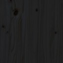 Kompostownik, czarny, 82,5x82,5x99,5 cm, lite drewno sosnowe