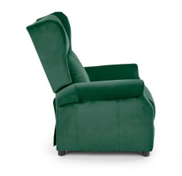 AGUSTIN 2 fotel wypoczynkowy ciemny zielony