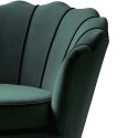 ANGELO fotel wypoczynkowy ciemny zielony