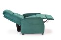 FELIPE 2 fotel wypoczynkowy ciemny zielony