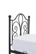 PANAMA 90 cm łóżko metalowe czarny