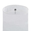 Lampa podłogowa na stojaku, 121 cm, biała, E27