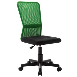 Krzesło biurowe, czarno-zielone, 44x52x100 cm, z siatką