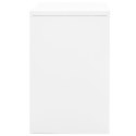 Szafka kartotekowa, biała, 90x46x72,5 cm, stalowa