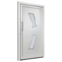 Drzwi frontowe, białe, 88 x 200 cm