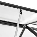 Szklarnia z ramą podstawy, antracytowa, aluminium, 7,03 m²