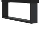 Szafka łazienkowa, czarna, 58x33x60 cm, materiał drewnopochodny