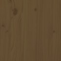 Domek dla psa, miodowy, brąz, 60x45x57 cm, lite drewno sosnowe