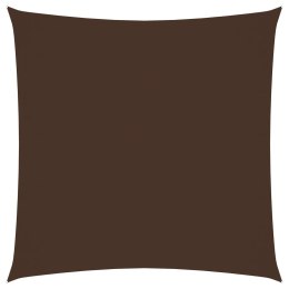 Kwadratowy żagiel ogrodowy, tkanina Oxford, 4,5x4,5 m, brązowy