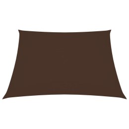 Kwadratowy żagiel ogrodowy, tkanina Oxford, 4,5x4,5 m, brązowy