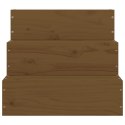 Schody dla zwierząt, brązowe, 40x37,5x35 cm, drewno sosnowe