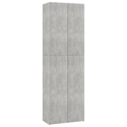 Szafa biurowa, betonowy szary, 60x32x190 cm