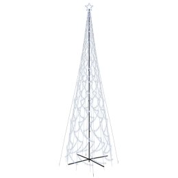 Choinka stożkowa, 3000 zimnych białych LED, 230x800 cm