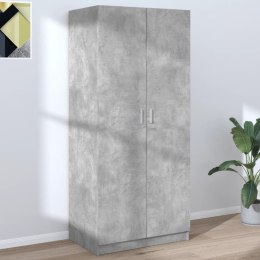 Szafa, kolor betonowy szary, 80x52x180 cm