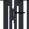 Dwuskrzydłowa brama ogrodzeniowa, stal, 306x125 cm, antracytowa