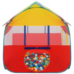Namiot do zabawy z 550 piłeczkami, 123x120x126 cm