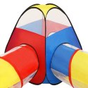 Namiot do zabawy z 250 piłeczkami, kolorowy, 190x264x90 cm