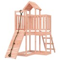 Domek ze ścianką wspinaczkową dla dzieci, drewno daglezjowe