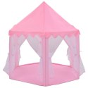 Namiot dla księżniczki z 250 piłeczkami, różowy, 133x140 cm