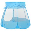 Namiot do zabawy dla dzieci, niebieski, 102x102x82 cm