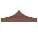 Dach do namiotu imprezowego, 4 x 3 m, brązowy, 270 g/m²
