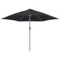 Pokrycie do parasola ogrodowego, czarne, 300 cm