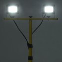 Reflektor LED ze stojakiem, 2x10 W, zimne białe światło