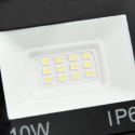 Reflektory LED, 2 szt., 10 W, zimne białe światło