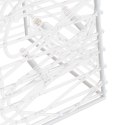 Choinka stożkowa z lampek, 30 LED, ciepła biel, 60 cm, akryl