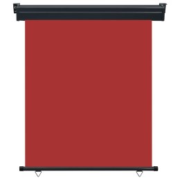 Markiza boczna na balkon, 140 x 250 cm, czerwona