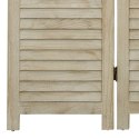 Parawan 3-panelowy, 105x165 cm, lite drewno paulownia