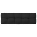  Poduszki na sofę z palet, 7 szt., czarne