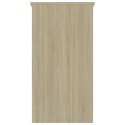  Biurko, kolor dąb sonoma, 80x40x75 cm, materiał drewnopochodny