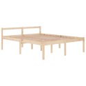  Łóżko dla seniora, 160x200 cm, lite drewno sosnowe