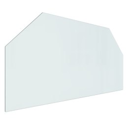  Panel kominkowy, szklany, sześciokątny, 100x50 cm