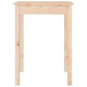  Stół jadalniany, 55x55x75 cm, lite drewno sosnowe