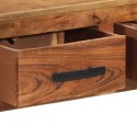  Szafka z 3 szufladami, 110 x 30 x 80 cm, lite drewno akacjowe