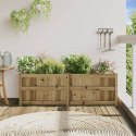  Donica ogrodowa, 150x50x50 cm, impregnowane drewno sosnowe