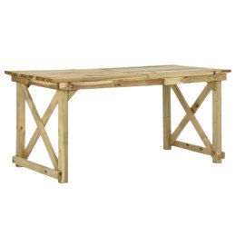  Stół ogrodowy, 160x79x75 cm, drewno