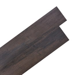  Samoprzylepne panele podłogowe, PVC, 5,21 m², 2 mm, ciemny brąz