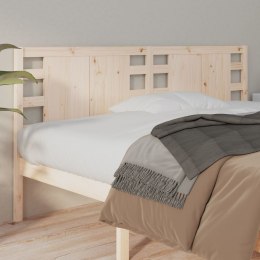  Wezgłowie łóżka, 141x4x100 cm, lite drewno sosnowe