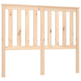  Wezgłowie łóżka, 141x6x101 cm, lite drewno sosnowe
