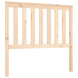  Wezgłowie łóżka, 106x6x101 cm, lite drewno sosnowe