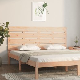  Wezgłowie łóżka, 135x3x80 cm, lite drewno sosnowe