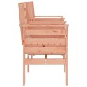  2-osobowa ławka ogrodowa ze stolikiem, lite drewno daglezjowe