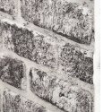 Panele ścienne 3D, wzór ciemnoszarej cegły, 11 szt., EPS