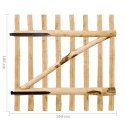 Drewniana furtka, leszczyna, 100x100 cm